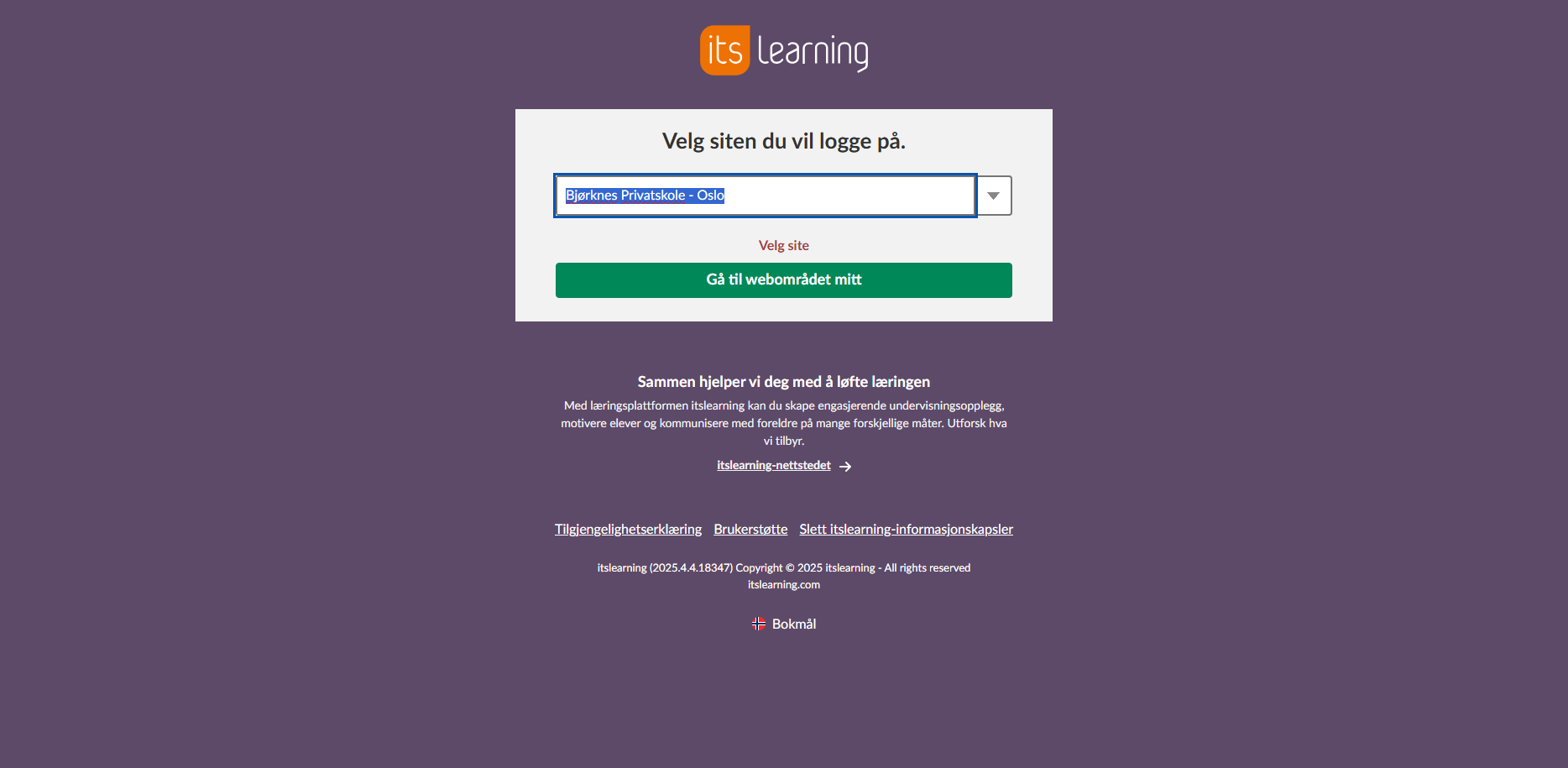 itslearning Bjørknes