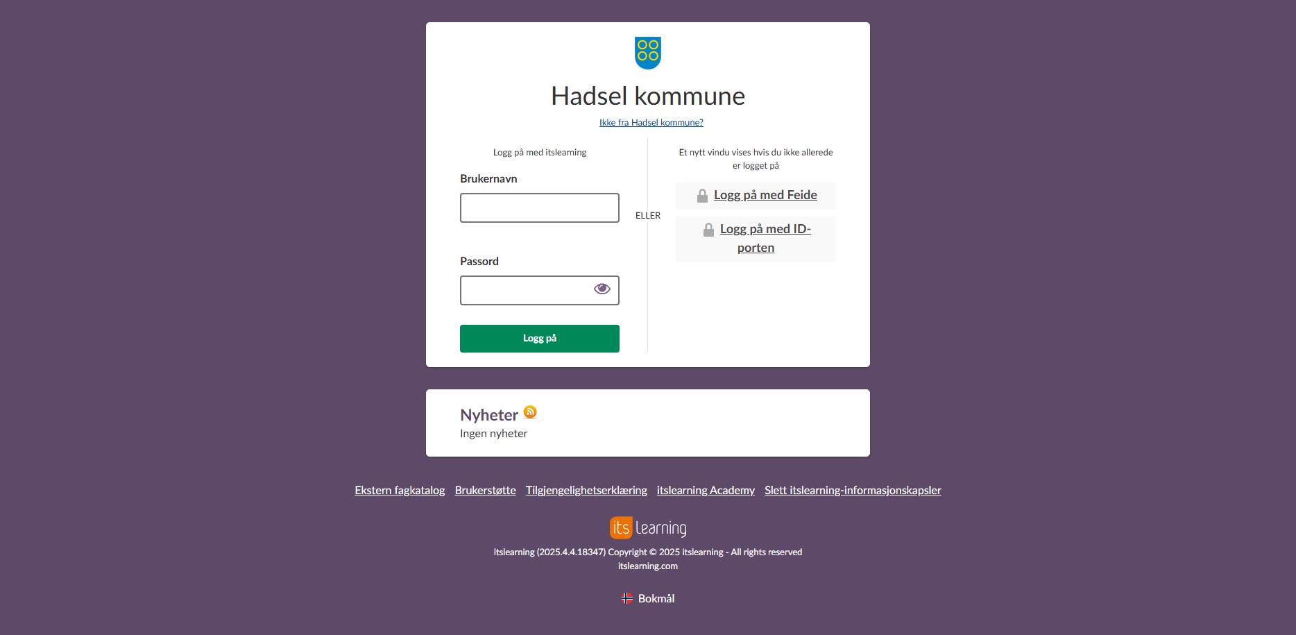 itslearning Hadsel kommune